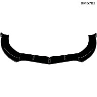 Лип спойлер предна броня Mercedes CLS C218 Facelift AMG 2015-2017 - DMb783